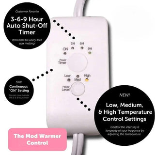 Iridescent Blue Wax Warmer