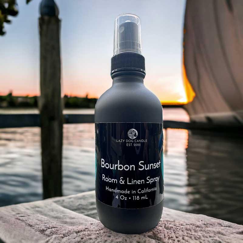 Bourbon Sunset Room Spray - Bayside Soapworks