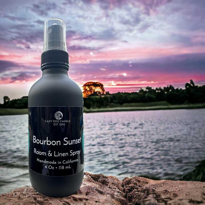 Bourbon Sunset Room Spray - Bayside Soapworks