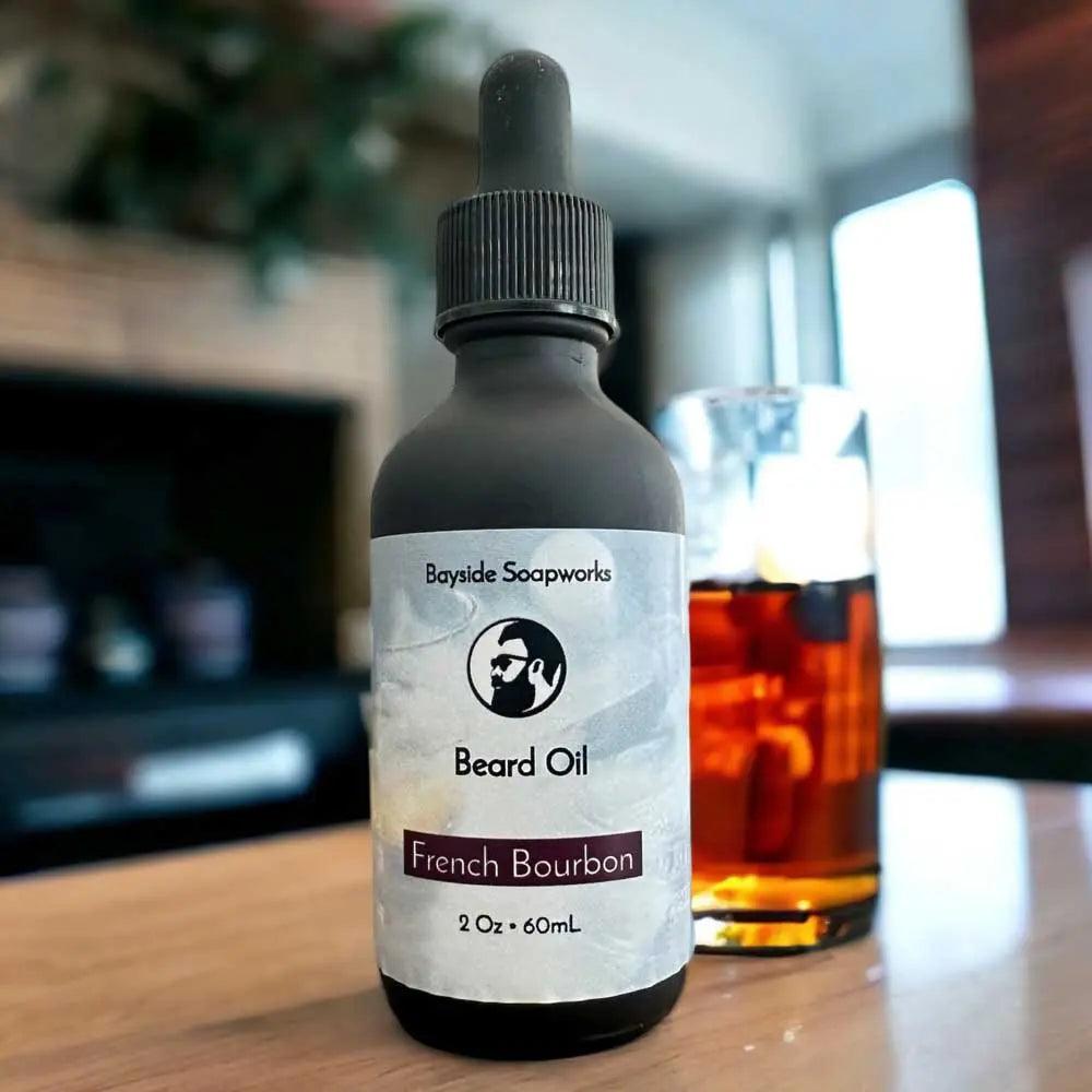 French Bourbon Beard Oil 