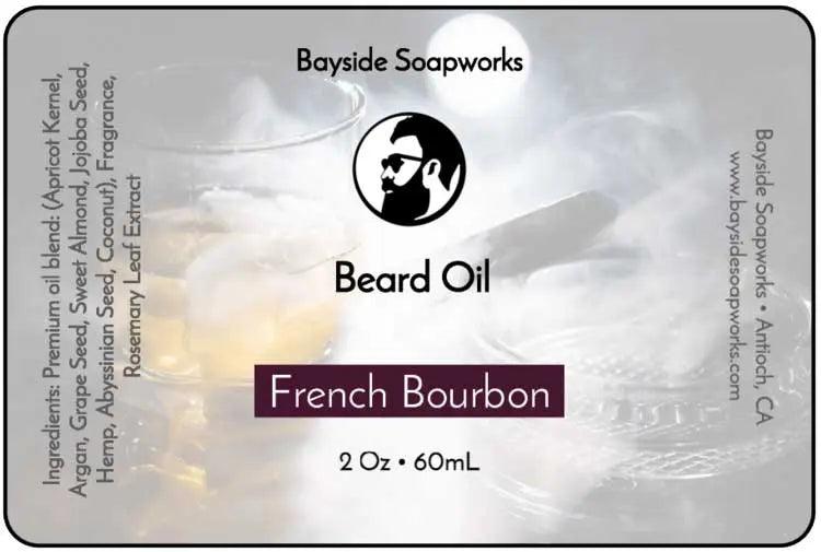 French Bourbon Beard Oil 
