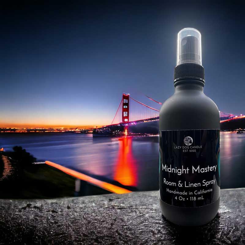 Midnight Mastery Room Spray - Bayside Soapworks