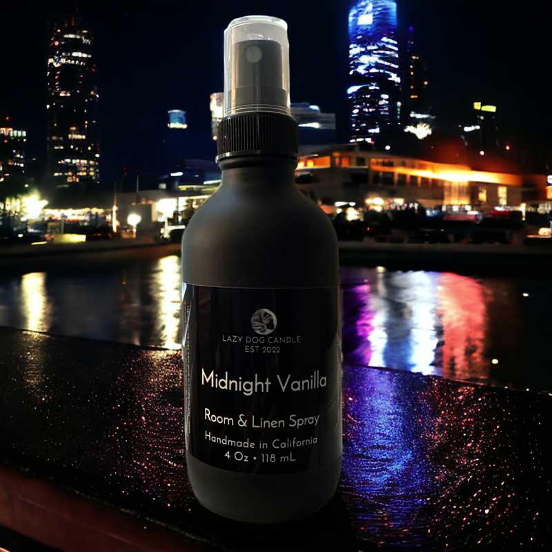 Midnight Vanilla Room Spray - Bayside Soapworks