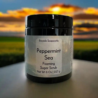 Peppermint Sea Sugar Scrub