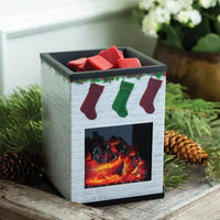 Holiday Fireplace Wax Warmer 