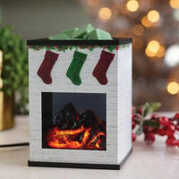 Holiday Fireplace Wax Warmer 