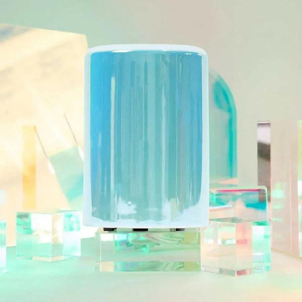 Iridescent Blue Wax Warmer 
